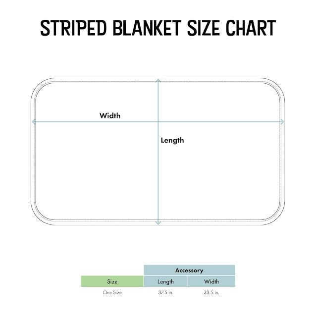 Image of Creative Knitwear College Baby NCAA Infant Striped /Solid Blanket, Unisex, One Size 37.5 X 33.5