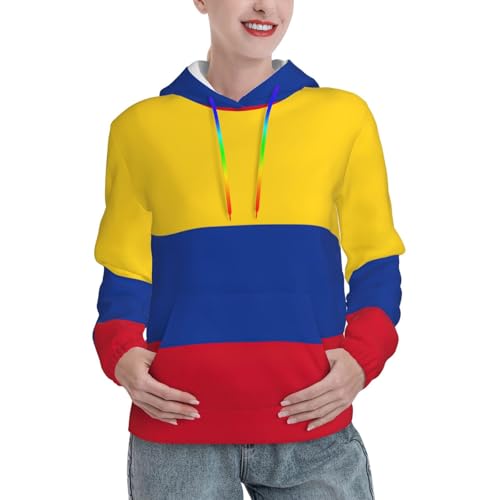 Sweat à capuche Colombie pour femme idéal pour les sorties fraîches d'automne
