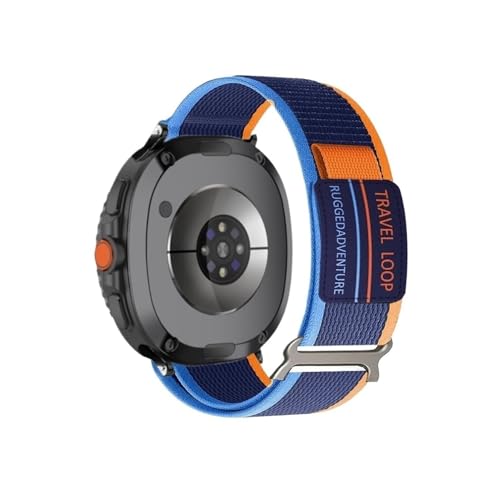 �i�C�������g���x���E�H�b�`�o���h Samsung Galaxy Watch 8 44mm 40mm/8Classic 46mm/Ultra 47mm 2025�p (�u���b�N�u���[�I�����W�AGalaxy 8classic 46mm�p)