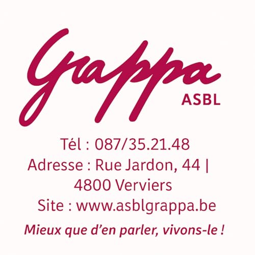 Page de couverture de l'ASBL Grappa