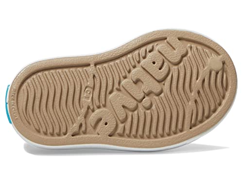 Native Shoes Kids Jefferson Sugarlite Print Slip-On Sneakers for Toddlers – Perforated Upper – EVA Outsole Flax Tan/Shell White/City EuCamo 4 Toddler M3