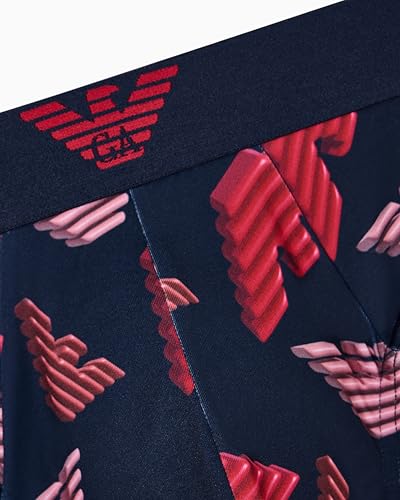 Emporio Armani Men's All Over Printed Microfiber Brief3