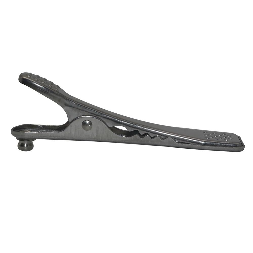 Attrezzatura didattica Clip ECG Clip galvanica in acciaio inossidabile Morsetto da laboratorio Forcina Morsetto for batteria Clip multifunzionale