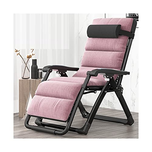 Chaise de Jardin zéro gravité en rotin tressé et cadre acier stable