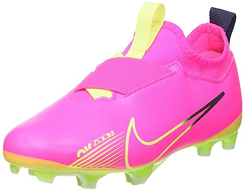 NIKE Zoom Vapor 15 Academy Fg/Mg Fussballschuh, Pink Blast/Volt-Gridiron,...