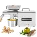 Produktbild CGOLDENWALL 1000W Ölpresse Maschine Edelstahl Haushalt Automatische Heiß/Kalt Öl Extraktor für Walnüsse Erdnüsse Nüsse Sesam Leinen Sonnenblume Thermostatische Heizung 220V