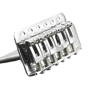 Widely applicable, it perfectly replaces your existing bridge, inspires your creative passion, and improves pitch and sustain. These are all metal with good finish,and durable.Good choice for you to replace the worn parts. This is an essential access...