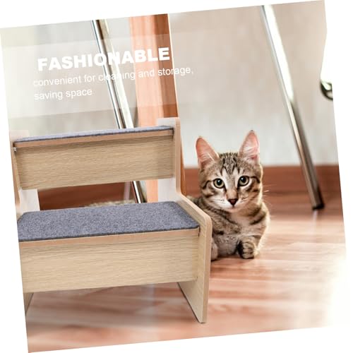 Escalier en bois robuste animaux de compagnie VANZACK haute qualité - 4