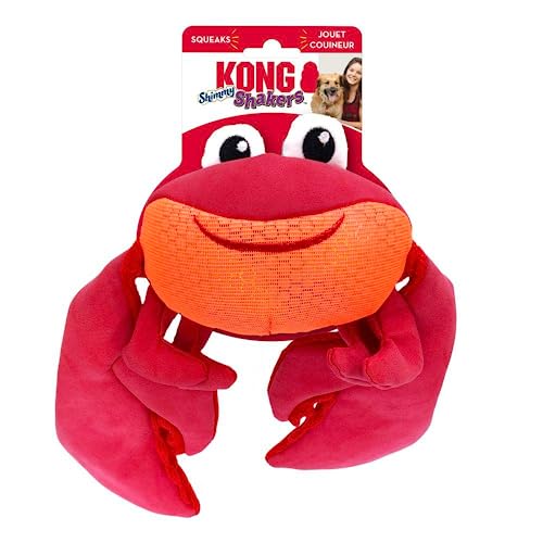 KONG Shimmy shakers Krab Rood