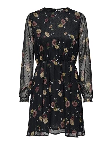 Robe à col rond femme ONLY Onleliza : la robe en jersey fluide