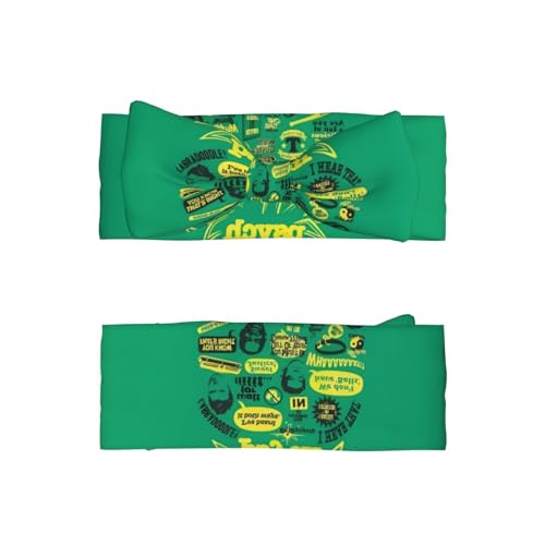 FoRes Psych pineapple quote Baby Bow Headband - Soft Bows Hair Accessories for Baby - Angel Princess Hairband - Perfect Full Moon Gift2