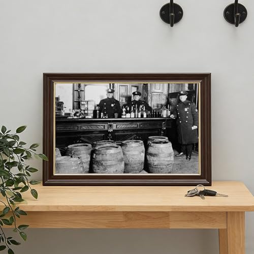 Impression sur toile Interdiction Speakeasy pour déco bureau 40x61cm
