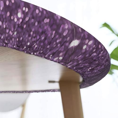 Nappe de table antidérapante en polyester lavable pour protéger votre mobilier