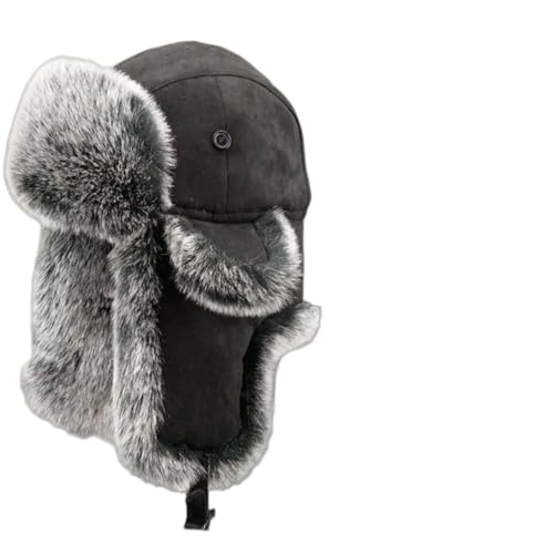 Chapeau de bombardier en peluche d'hiver de qualité supérieure