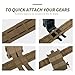 BOMTURN Great Tactical Belt Molle Duty Belt Quick Release Battle Belts 1.75 Inner & Outer Belt Anti-Slip Adjustable for Men Women Outdoor