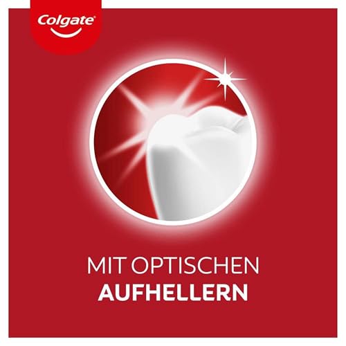 Colgate Zahnpasta Max White Optic 4x75 ml – entfernt bis zu 100% der Oberflächenverfärbungen für eine sofortige Zahnaufhellung* und ein weißeres Lächeln – Bild 8