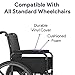 Full Length Wheelchair Armrest - Cushion Wheelchair Armrest Pads for All Major Wheel Chairs - Durable Vinyl Covered Foam Armrests - Hardware Included - 14