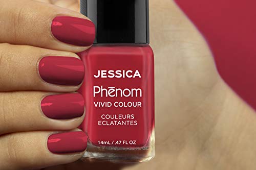 JESSICA | Phenom Vivid Colour Nail Polish | Long-lasting Gel-like Nail Polish without UV Lights coming in vivid & pigmented colours | Leading Lady | 14 ml - Image 5