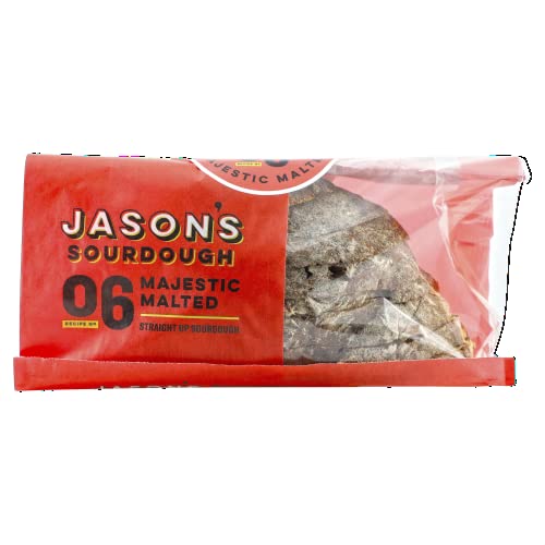 Jasons Sourdough Straight Up Majestic Malted 450g