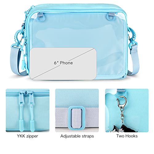 Image of STEAMEDBUN Ita Bag Crossbody Small Ita Purse Pin Display Bag with Insert