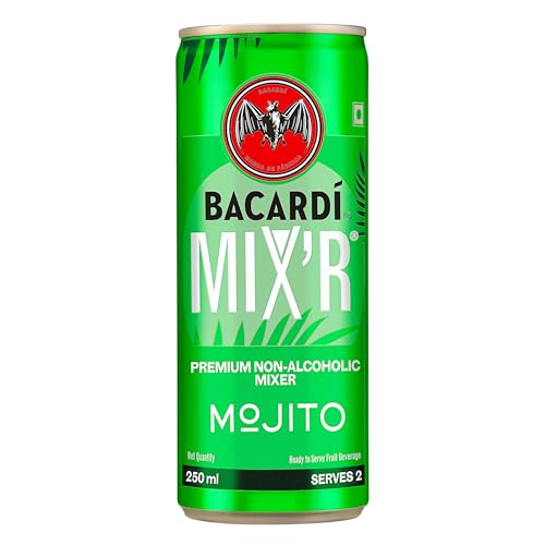 Image of Bacardi MIX'R - Mojito 250 ml Can- Non Alcoholic Premium Mixer