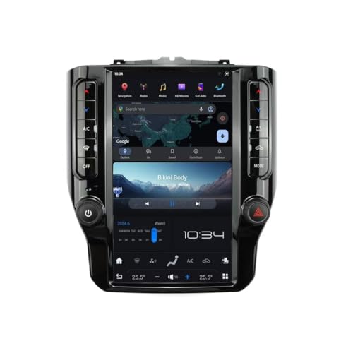 Radio 12" para Ram 1500/2500/3500 2019-2025 Android 13 miniatura 1