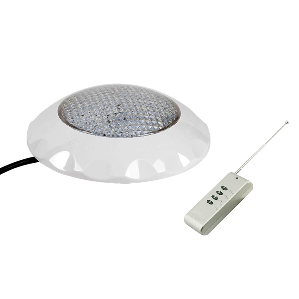 Éclairage de piscine LED RVB Lampes avec télécommande étanche led telecommande sans fil