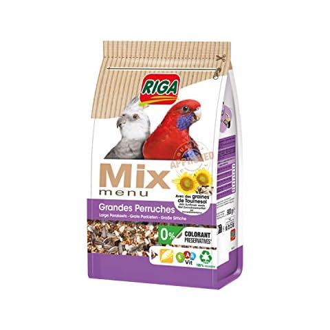 Riga Aliment Grandes Perruches Cover