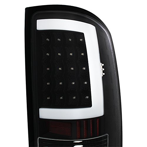 Xtune Gmc Sierra (Not Fit 3500 Dually 4 Rear Wheels) Led Tail Lights Black #TOP2