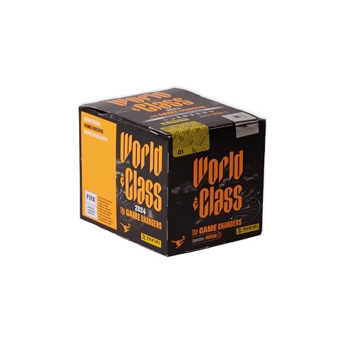Worls Class 2024-Cromos, Color Negro, Naranja, Normal (Panini 005014box50pt)