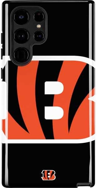 Skinit Impact Phone Case Compatible with Galaxy S24 Ultra - Officially Licensed NFL Cincinnati Bengals Large Logo Design