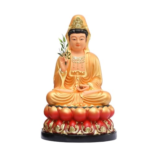 Statue de Bouddha en résine haut de gamme pour décoration zen de salon