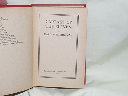 CAPTAIN OF THE ELEVEN B0023X5MVY Book Cover