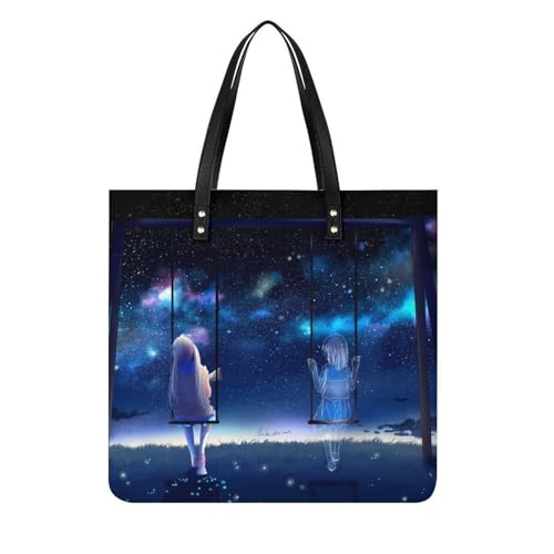 Tote bag pour voyage galaxie : votre sac à bandoulière des escapades