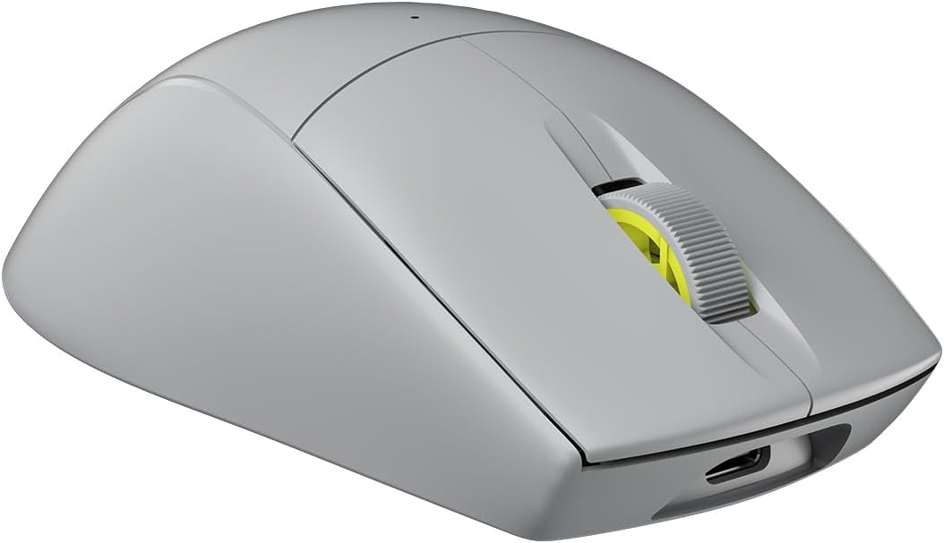 M75 AIR Wireless Ultra-Light FPS Gaming Mouse – 26,000 DPI – Ultra-Fast Input – Symmetric Shape – iCUE Compatible – PC, Mac – Light Gray