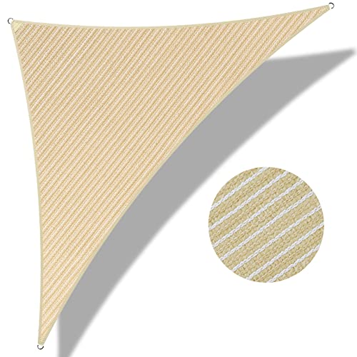 5' x 5' x 5' Triangle Sun Shade Sail Canopy