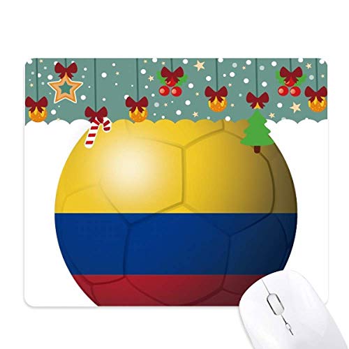 Tapis de souris Colombie en tissu micro-tressé haute densité avec finition soignée pour jeu