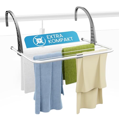 kogu® Express Heizkörper Hängetrockner 3m Leine - Schnelles,...