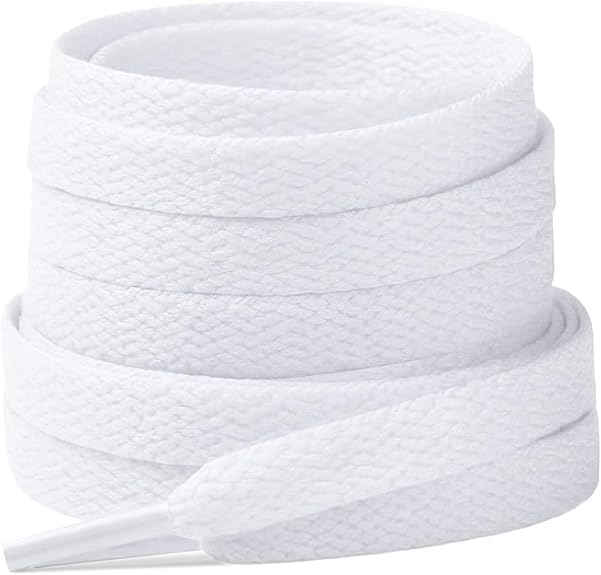 SHOESHINE Sports & Sneakers Shoe Laces - 2 Pairs Set Flat Shoelace for Men & Women