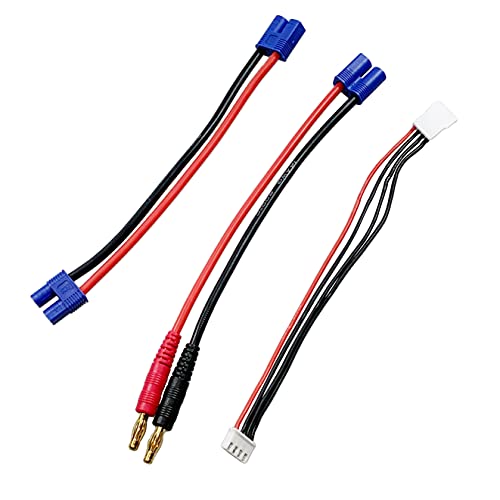 MaximalPower Yuneec Q500 Battery Charging Cables (3 Pack)