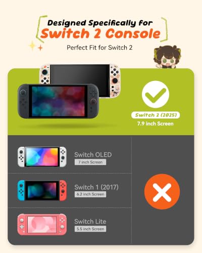 Image of GeekShare Protective Shell Compatible with Switch 2 (Passionate Kitchen)