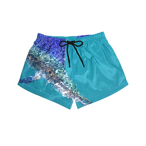 DEZIRO Amazing Blue Sailfish Chrystal Surf Breeze Bañador Corto para Mujer 1 M