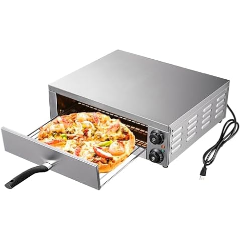 WeChef 16" Countertop Pizza Oven Indoor Electric Pizza Oven Maker 1700W Commercial Pizza Cooker Home Cafe Bakery Food Truck Cover