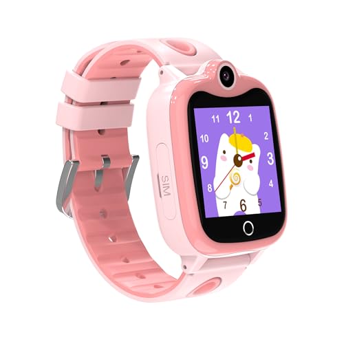 Ruopoem Smartwatch Kinder Telefon SOS Spiel