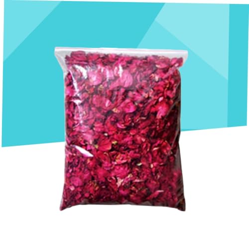 Pétalos de rosa secos naturales para baño y decoración miniatura 7