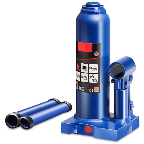 Auto Dynasty 3 Ton Hydraulic Bottle Jack, Automotive Welded...