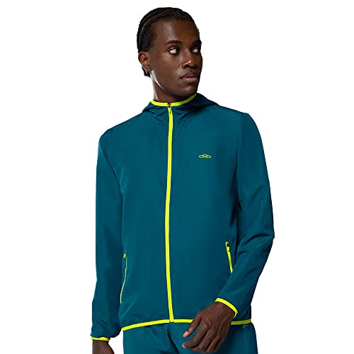 Jaqueta Corta Vento Olympikus Essential Masculina Cor:Azul;Tamanho:G