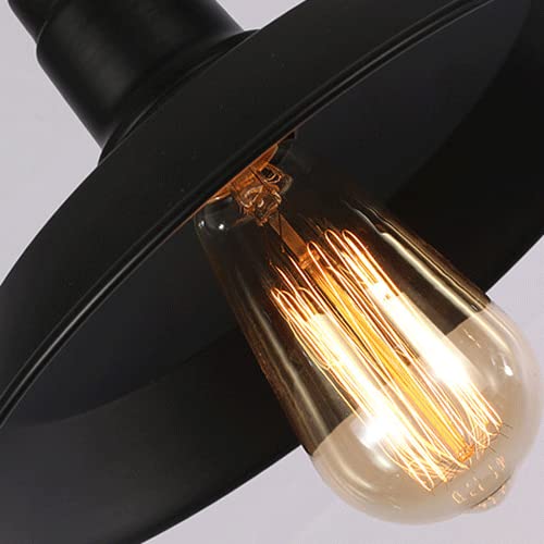Lampe à suspension rétro en fer forgé E27 MOCHAMIK