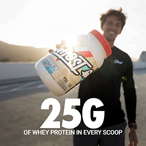 GHOST WHEY Protein Powder, Marshmallow Cereal Milk - 2 lb, 25 g of Protein - Whey Protein Blend - Post Workout Fitness & Nutrition Shakes, Smoothies, Baking & Cooking - Soy & Gluten-Free