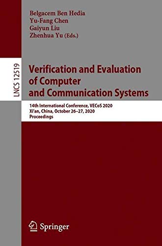 Buy Verification and Evaluation of Computer and Communication Systems — BookShops.in